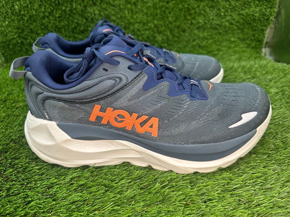 Hoka One One Gaviota 6 1171934-MLFD Athletic Sneaker Men's 11 Blue Mesh Running